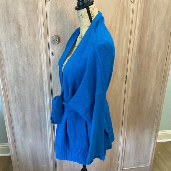 SLEEPING ON SNOW blue Alcott Kimono Wrap Cardigan - Picture 13 of 15